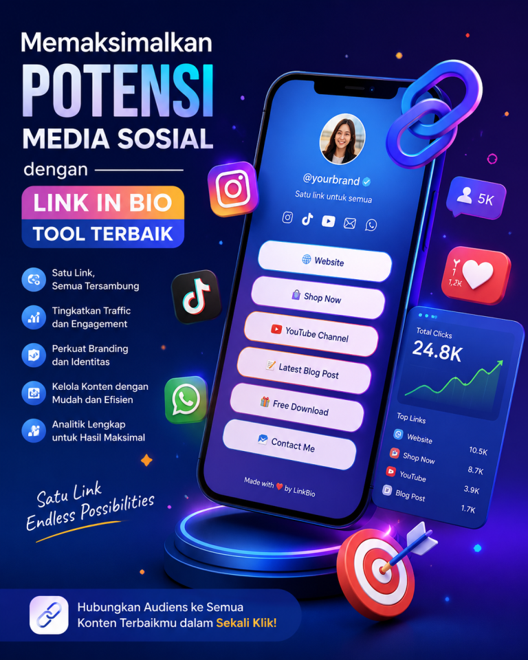 Memaksimalkan Potensi Media Sosial dengan Link in Bio Tool Terbaik